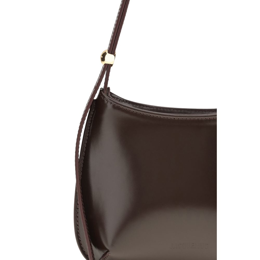 Jacquemus Brown Calf Leather Bos Taurus Shoulder Bag | Regal Royce
