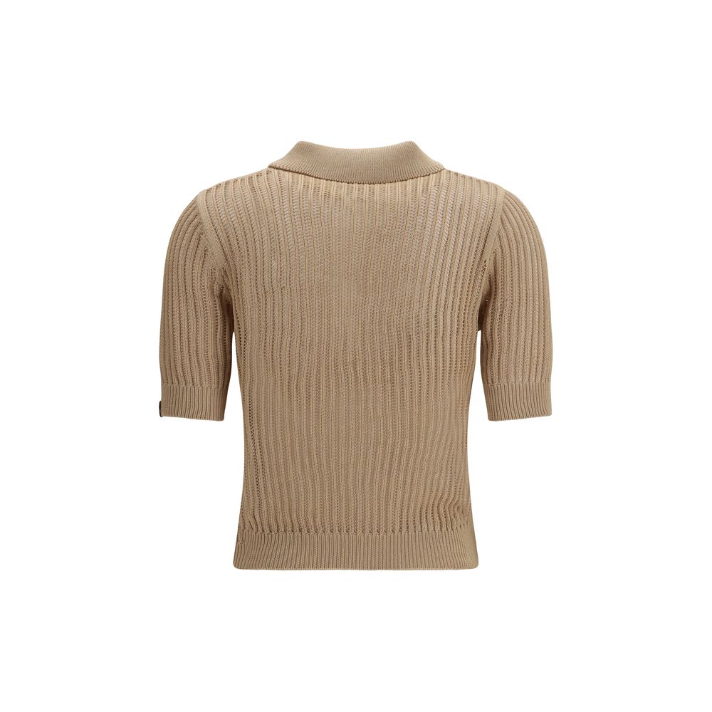 Jacob Cohen Beige Cotton Polo Shirt | Regal Royce