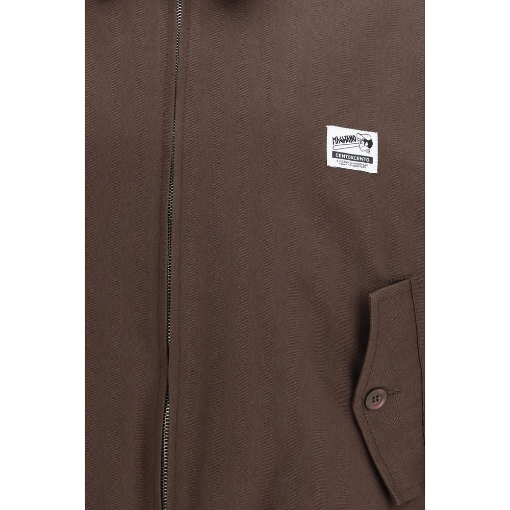 Magliano Brown Cotton Bomber | Regal Royce