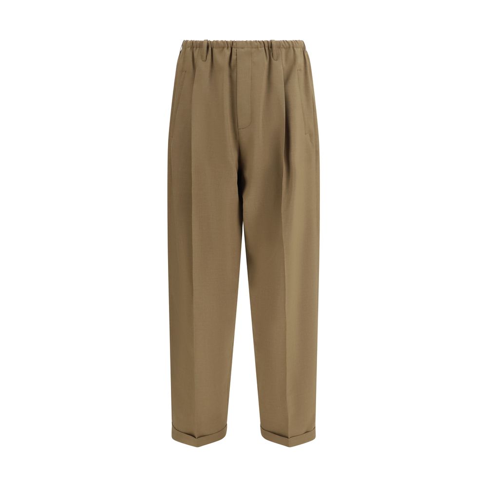 Magliano Beige Polyester Casual Pants | Regal Royce