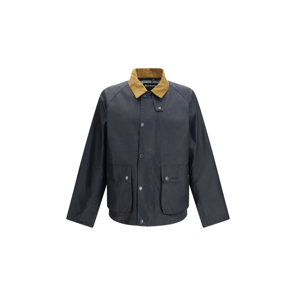 Barbour Blue Cotton Coat | Regal Royce