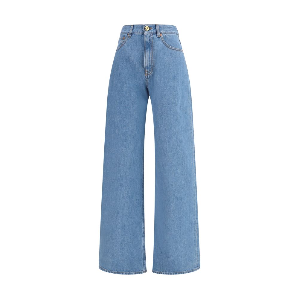 Blazé Milano Blue Cotton Jeans Denim | Regal Royce