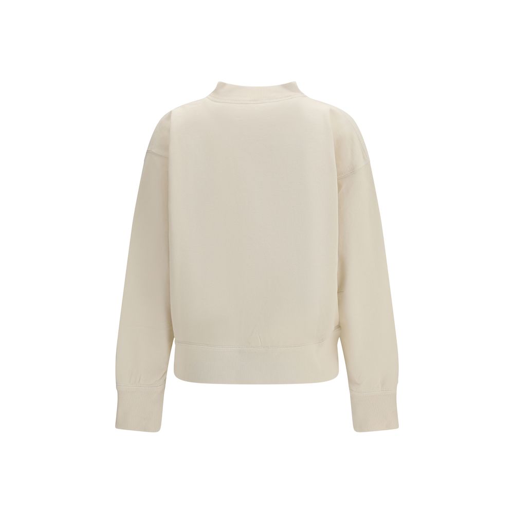 Marant Etoile Beige Cotton Sweatshirt | Regal Royce