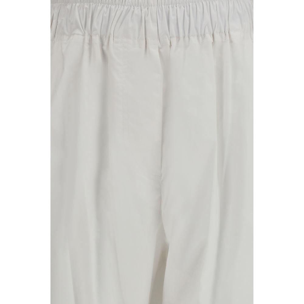 The Latest White Lyocell Casual Pants | Regal Royce