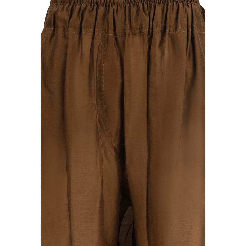 The Latest Brown Lyocell Casual Pants | Regal Royce