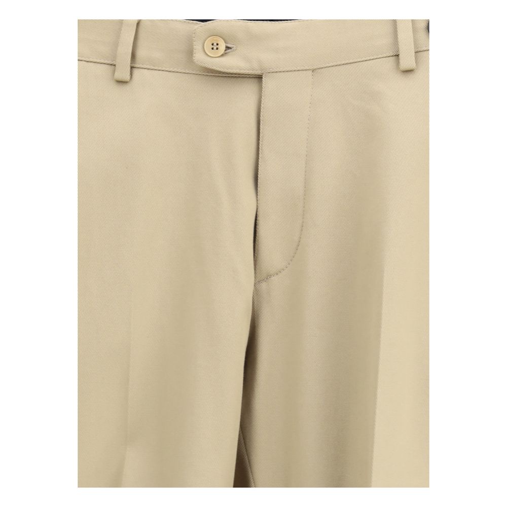 Brioni Bicolor Cotton Chino Pants | Regal Royce
