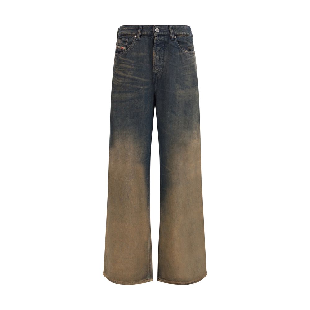 Diesel Multicolor Lyocell Relaxed Fit Jeans | Regal Royce