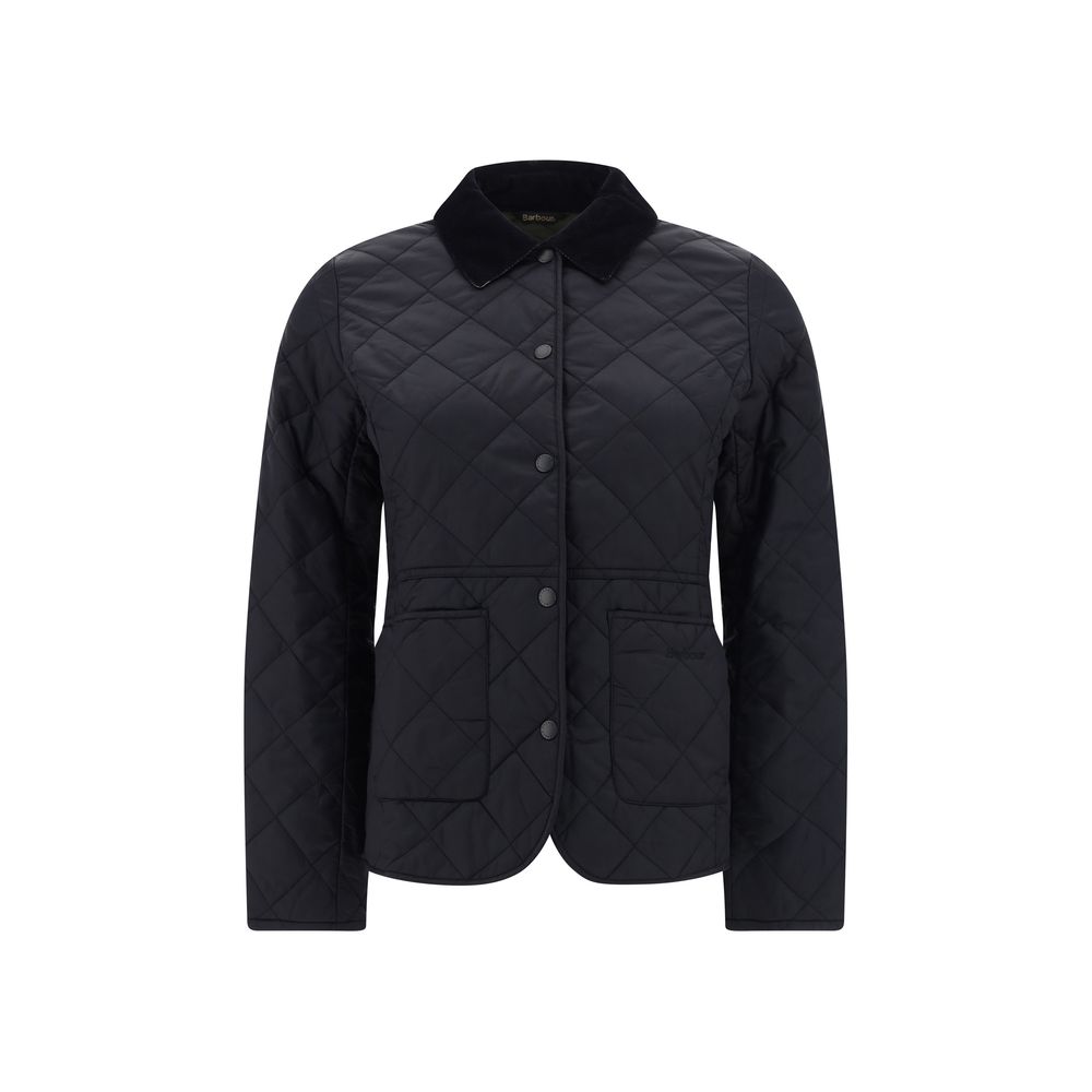 Barbour Black Polyester Full-Length Jacket | Regal Royce