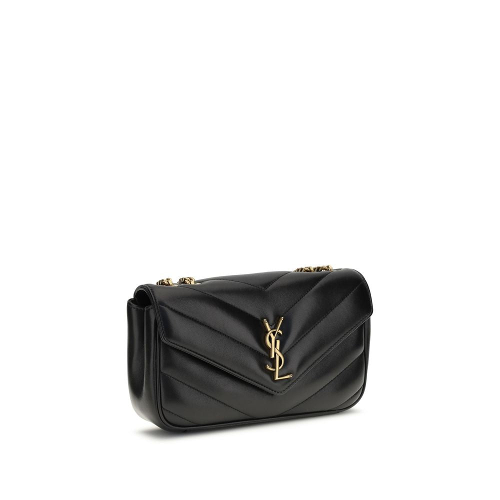 Saint Laurent Black Lamb Ovis Aries Aries Shoulder Bag | Regal Royce