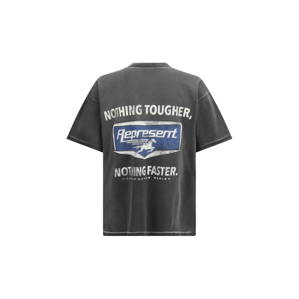 Represent Black Cotton T-Shirt | Regal Royce