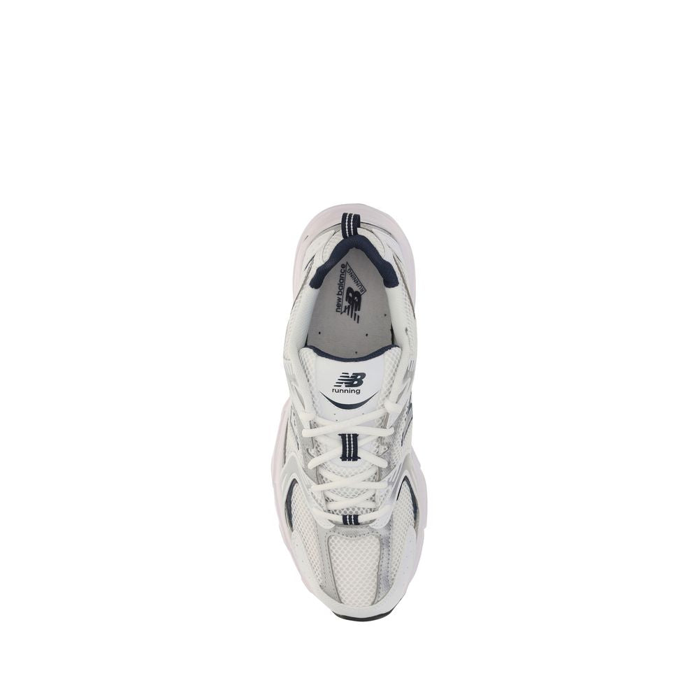 New Balance White Polyethylene Athletic Sneakers | Regal Royce