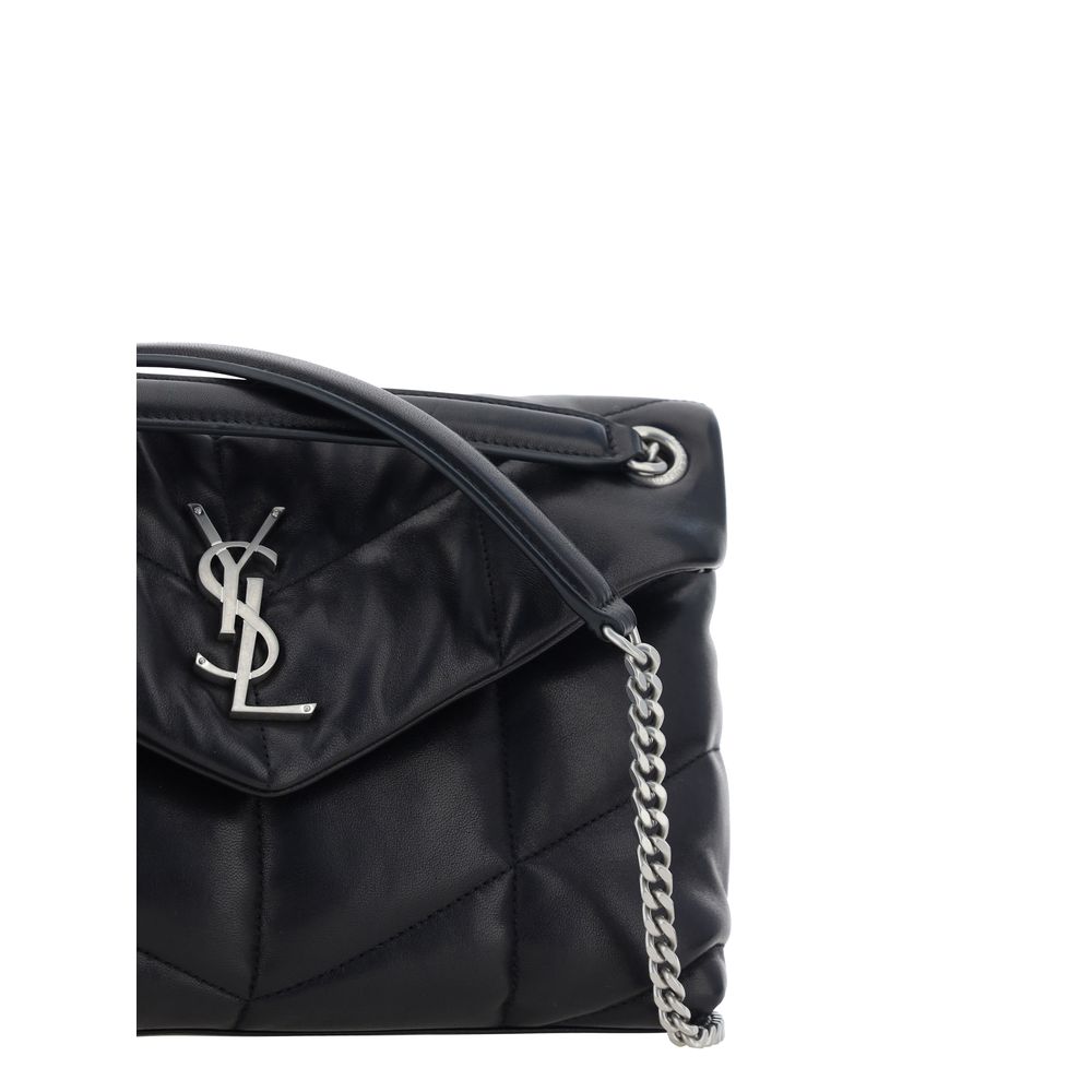 Saint Laurent Black Lamb Ovis Aries Aries Shoulder Bag | Regal Royce