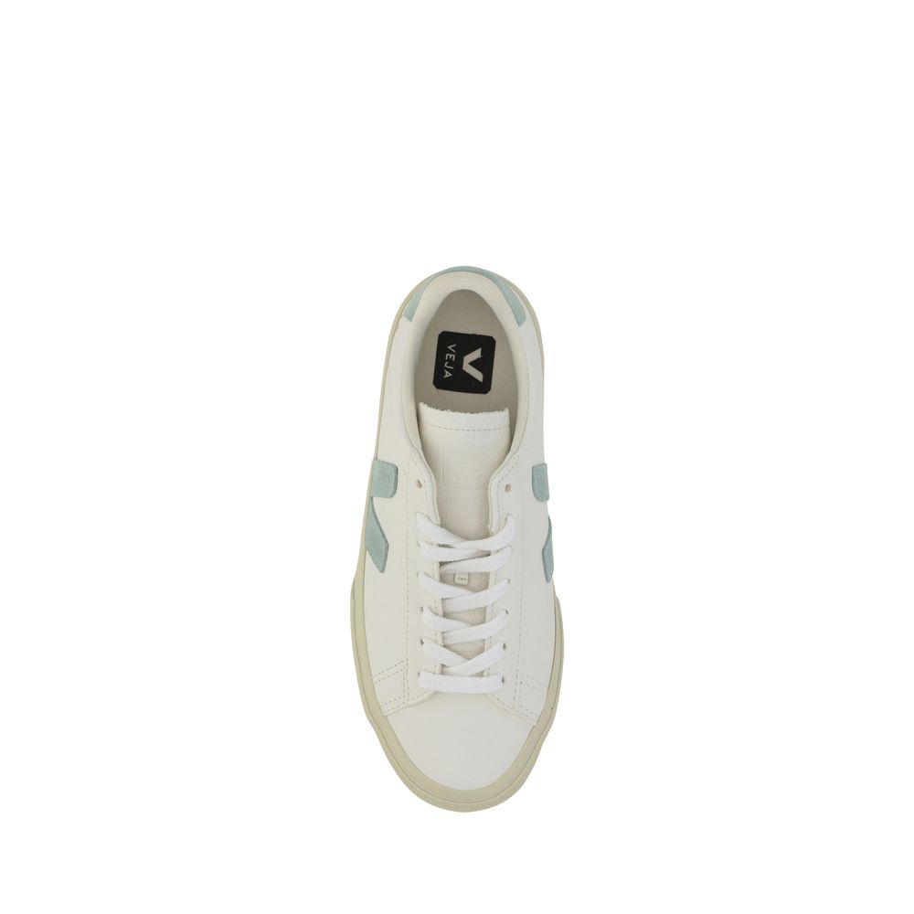 Veja White Calf Leather Bos Taurus Sneakers | Regal Royce