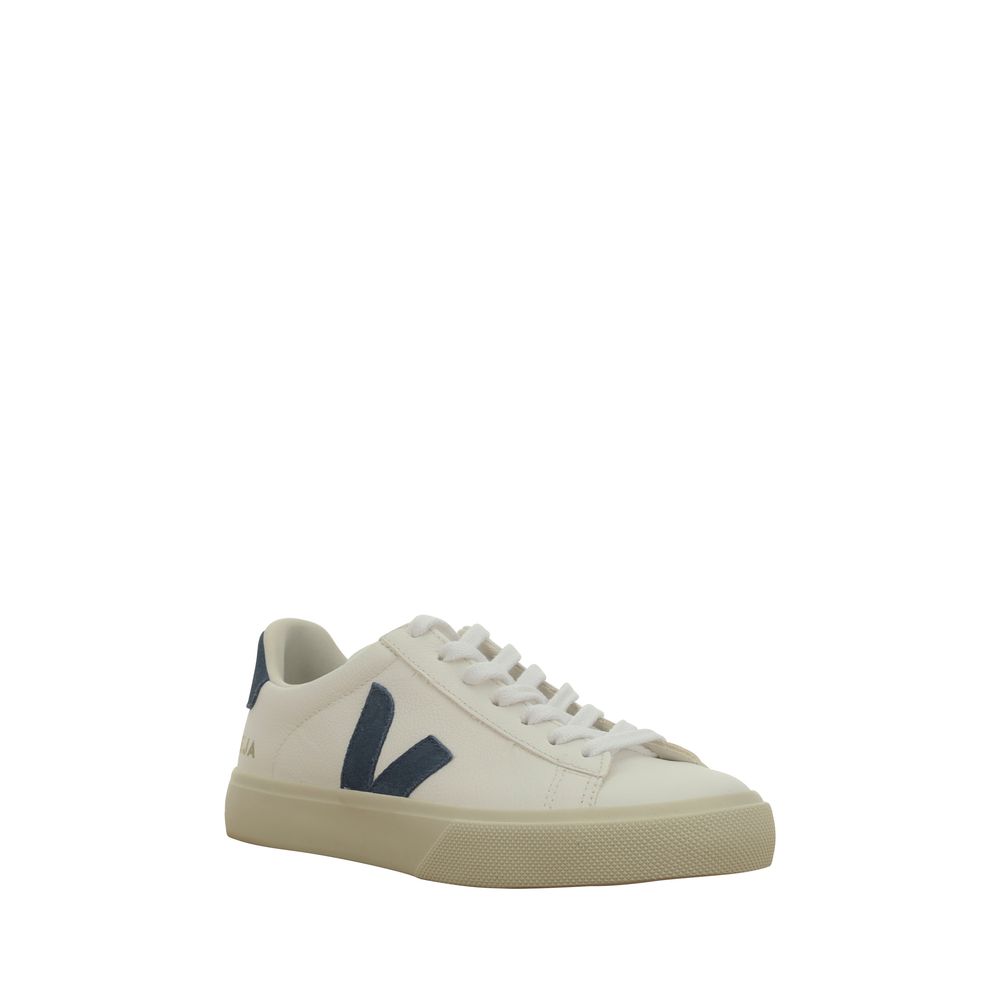 Veja White Calf Leather Bos Taurus Low Top Sneakers | Regal Royce