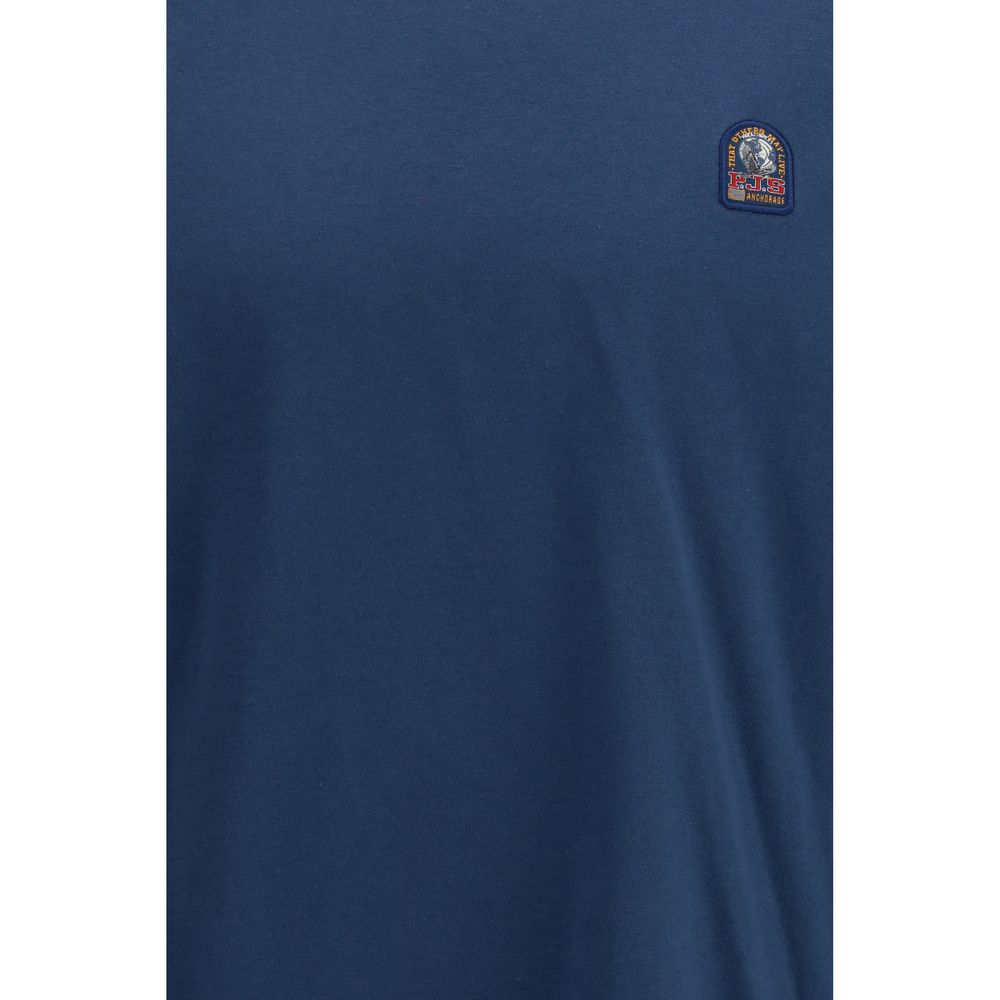Parajumpers Blue Cotton T-Shirt | Regal Royce