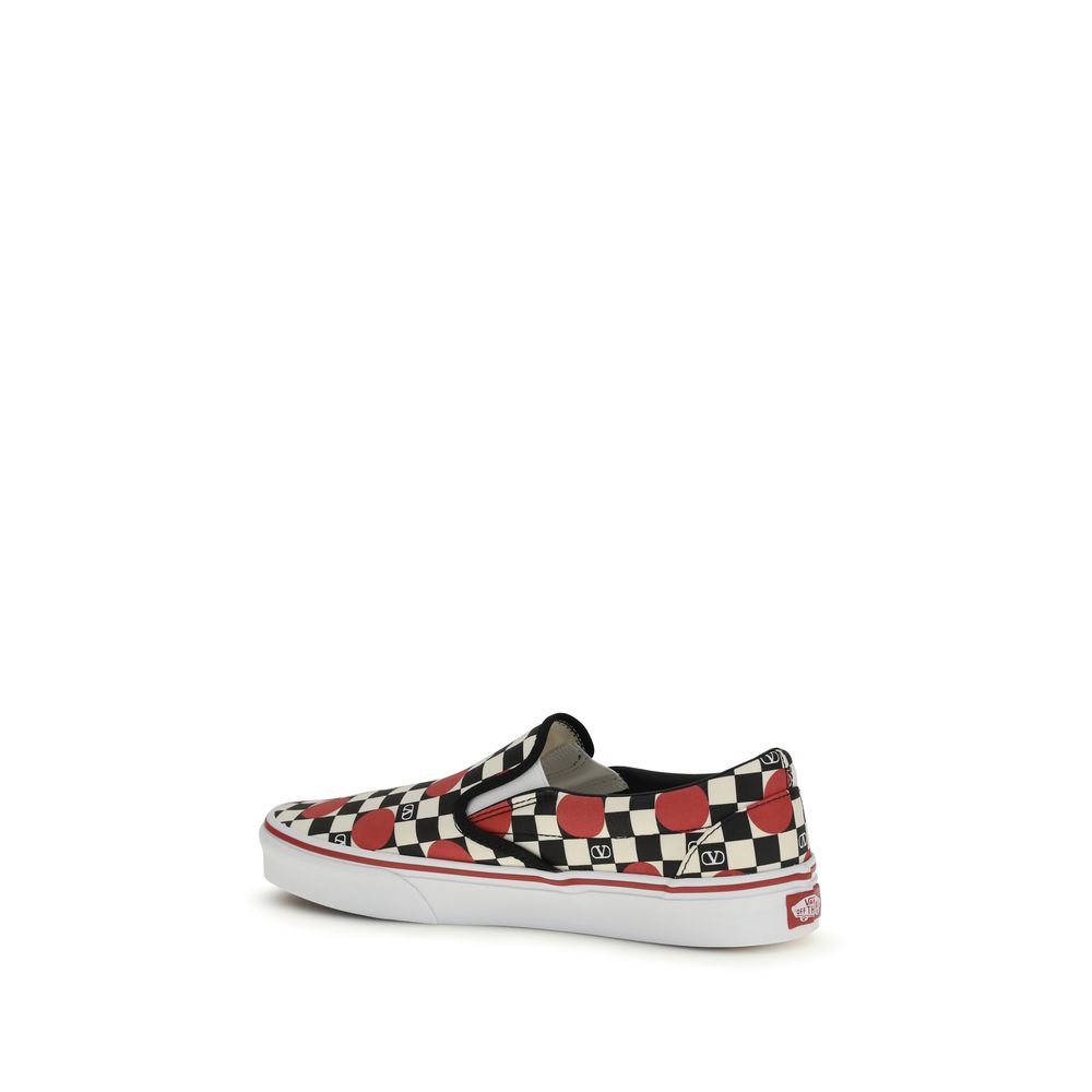 Valentino Garavani Multicolor Cotton Low Top Sneakers | Regal Royce