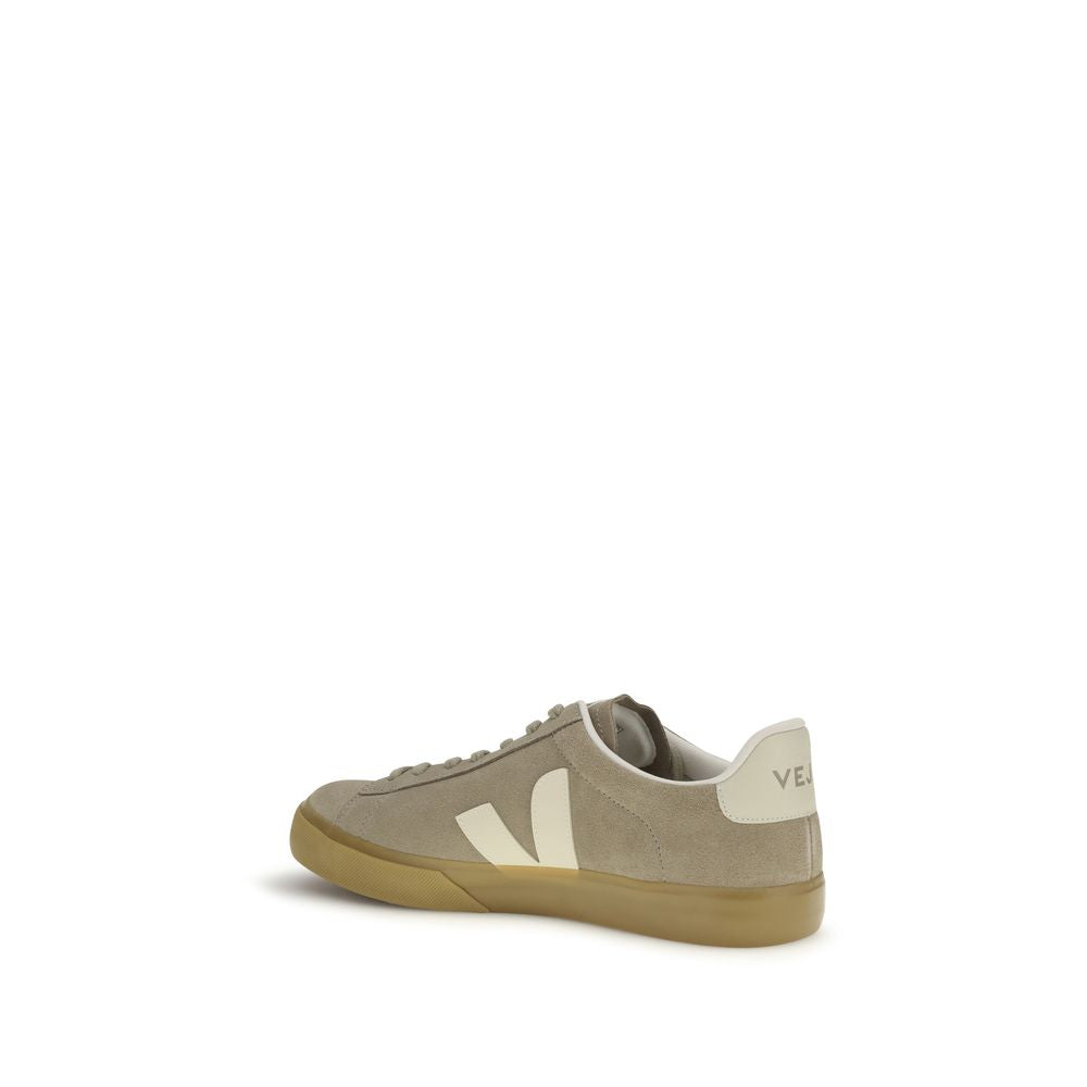 Veja Beige Calf Leather Bos Taurus Low Top Sneakers | Regal Royce