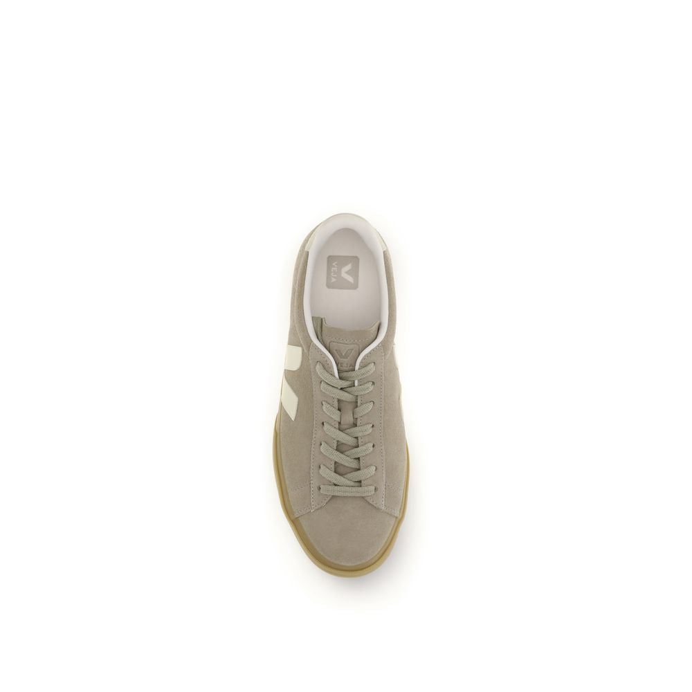 Veja Beige Calf Leather Bos Taurus Low Top Sneakers | Regal Royce