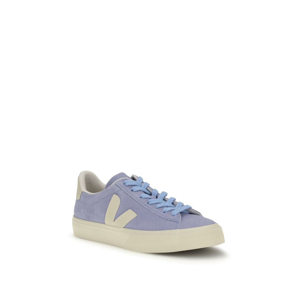 Veja Blue Calf Leather Bos Taurus Low Top Sneakers | Regal Royce
