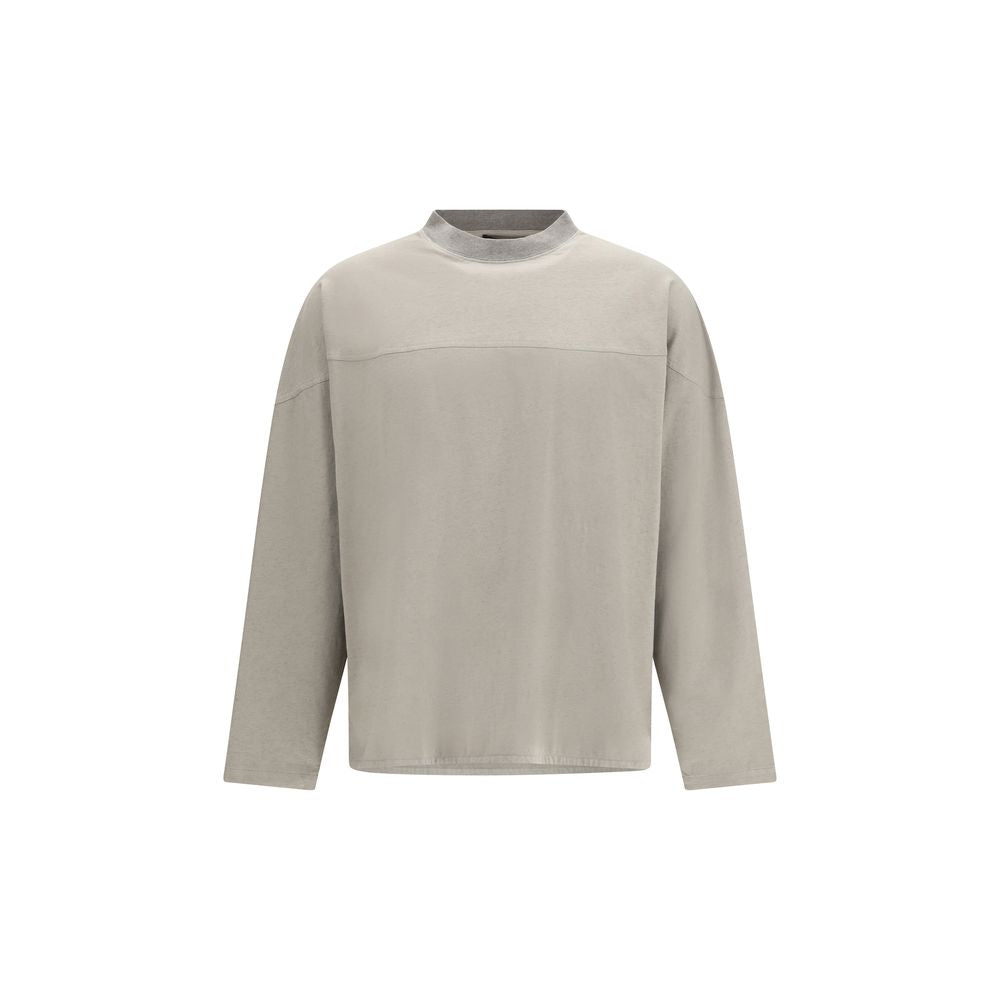 Jacquemus Gray Cotton Long Sleeve T-Shirt | Regal Royce