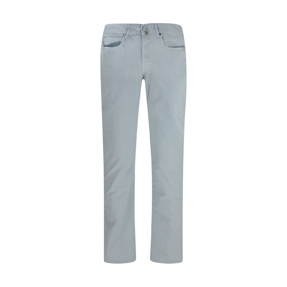 Jacob Cohen Blue Cotton Pants | Regal Royce