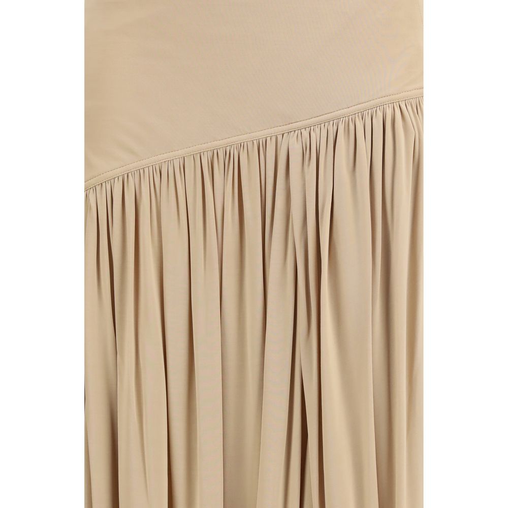 Ferragamo Beige Viscose Skirt | Regal Royce
