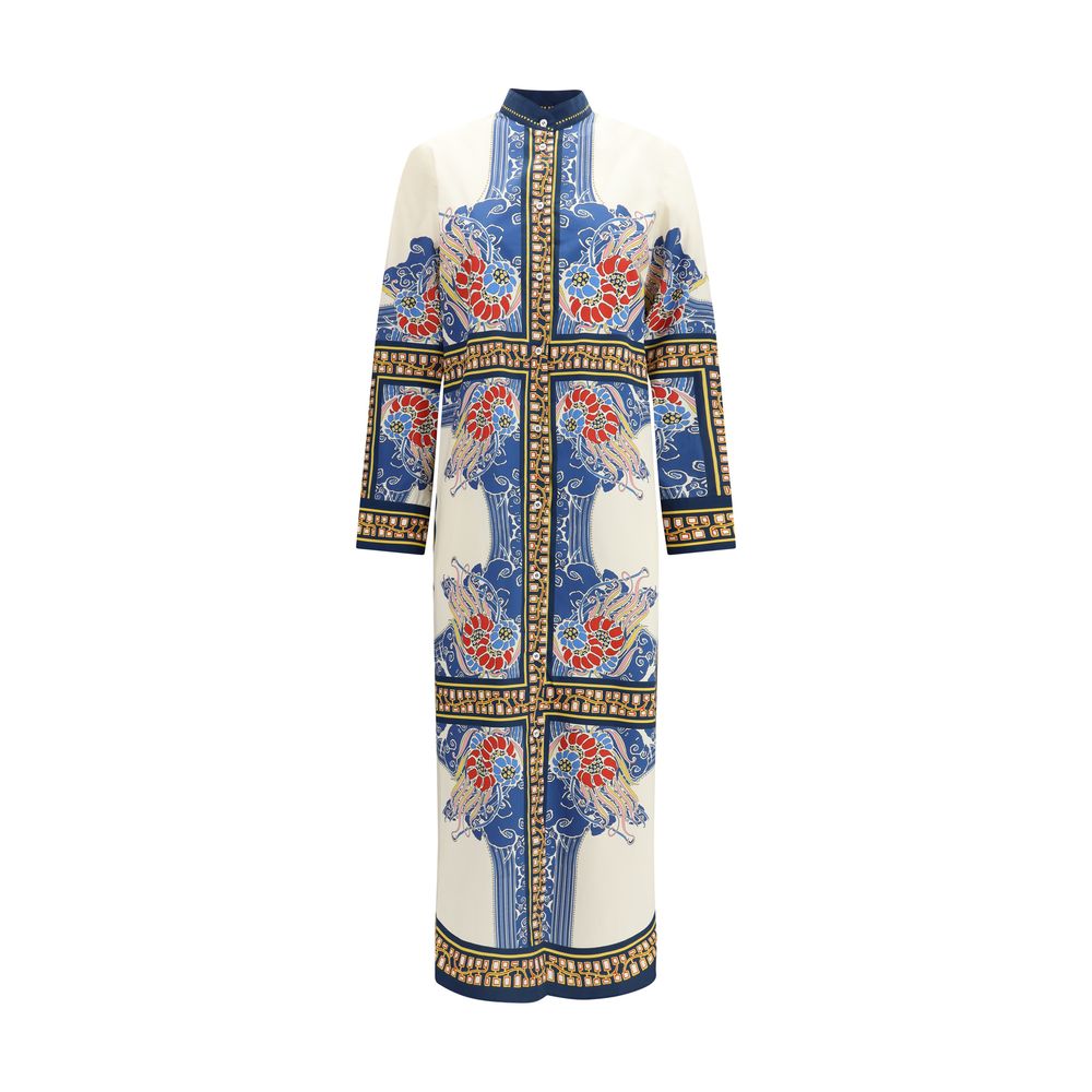 La Double J Multicolor Cotton Casual Dress | Regal Royce