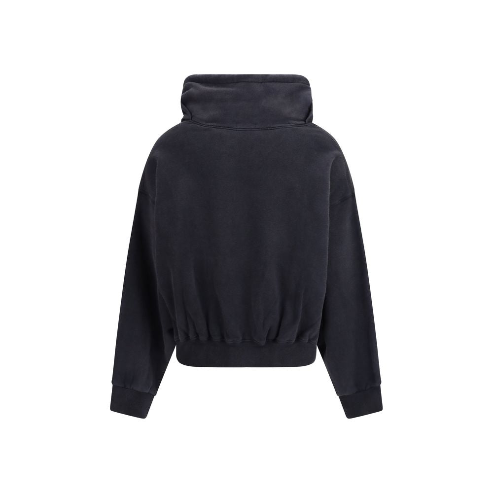 R13 Black Cotton Sweatshirt | Regal Royce