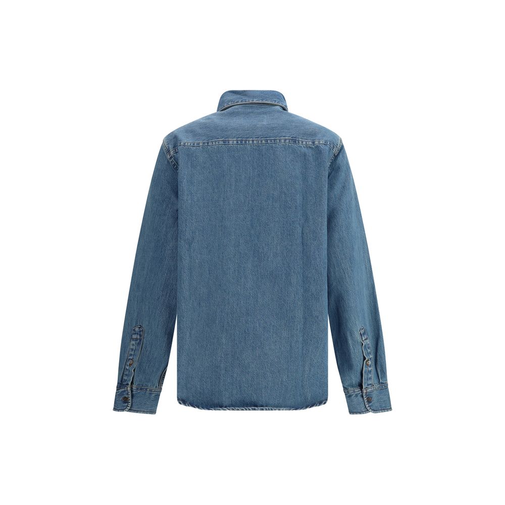 Ami Paris Blue Denim Shirt | Regal Royce
