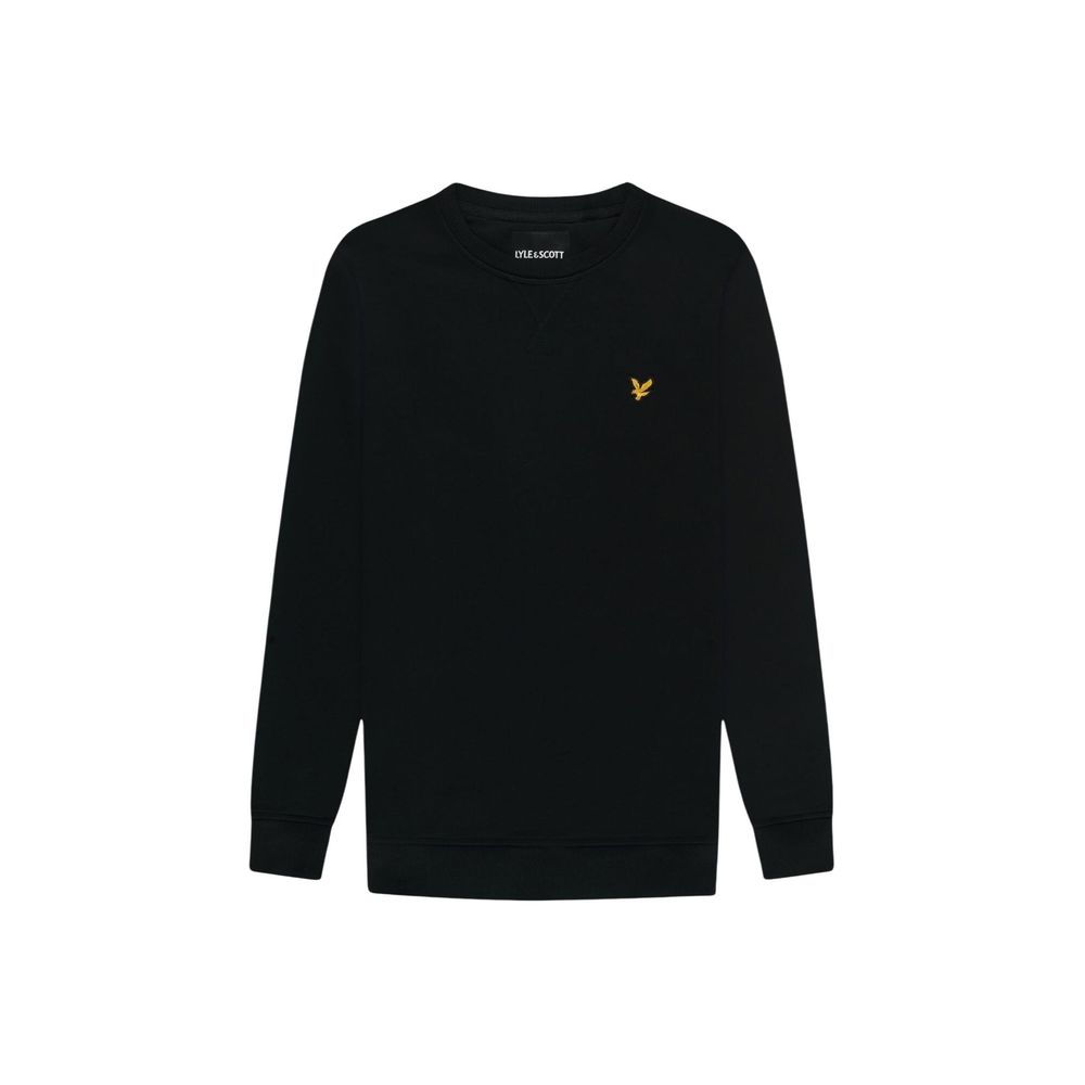 Lyle & Scott Black Cotton Sweatshirt | Regal Royce