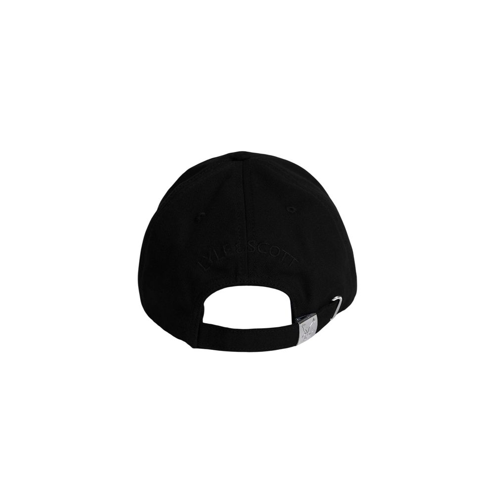 Lyle & Scott Black Cotton Cap (Baseball Hat) | Regal Royce