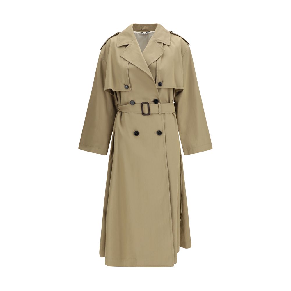 Max Mara Beige Cotton Trench Coat | Regal Royce