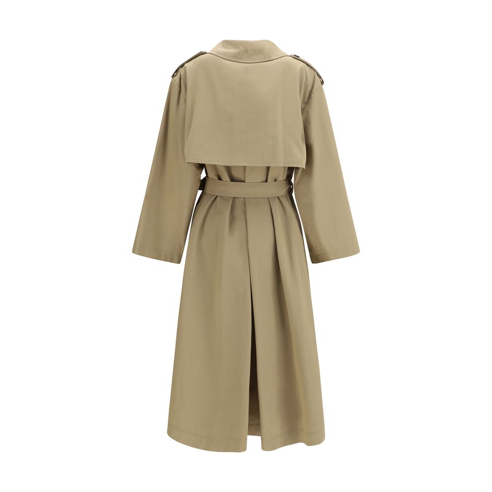 Max Mara Beige Cotton Trench Coat | Regal Royce