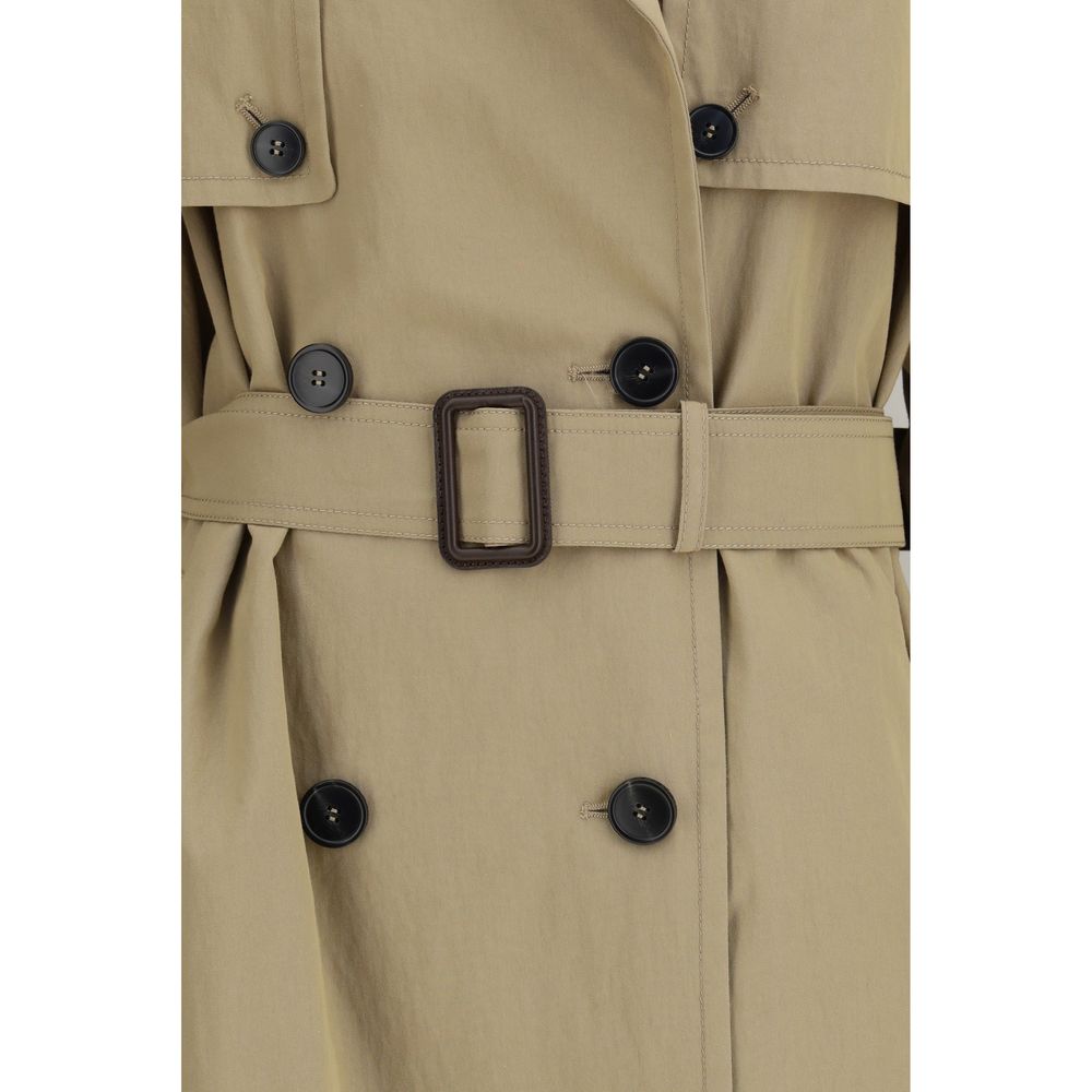 Max Mara Beige Cotton Trench Coat | Regal Royce