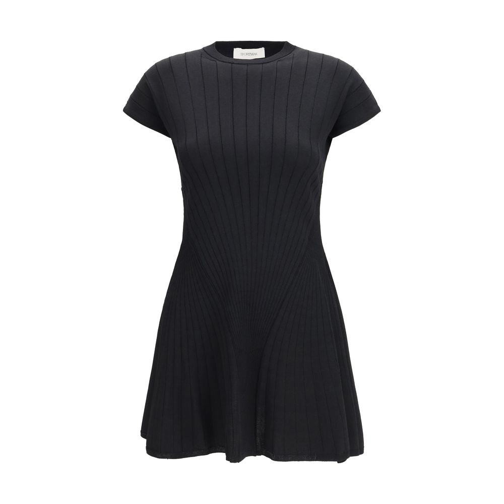 Max Mara Black Viscose Casual Dress | Regal Royce