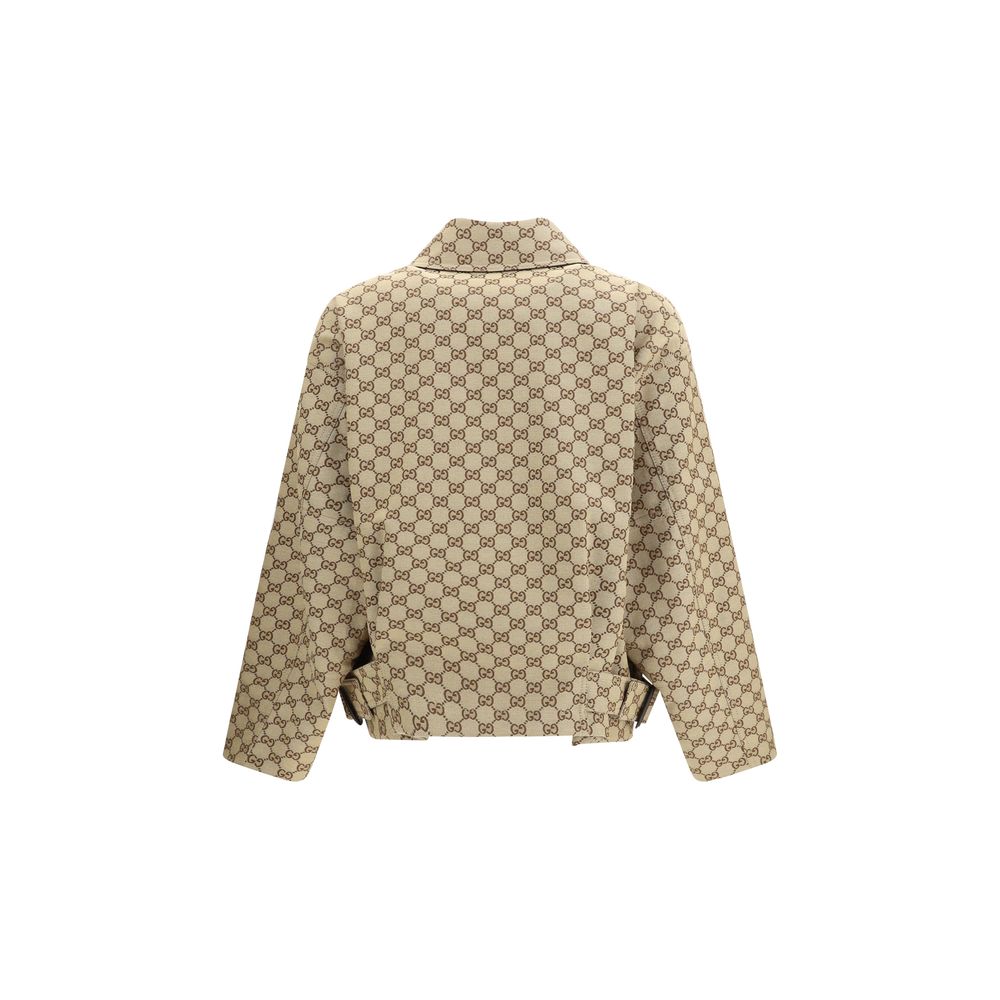 Gucci Beige Cotton Bomber | Regal Royce
