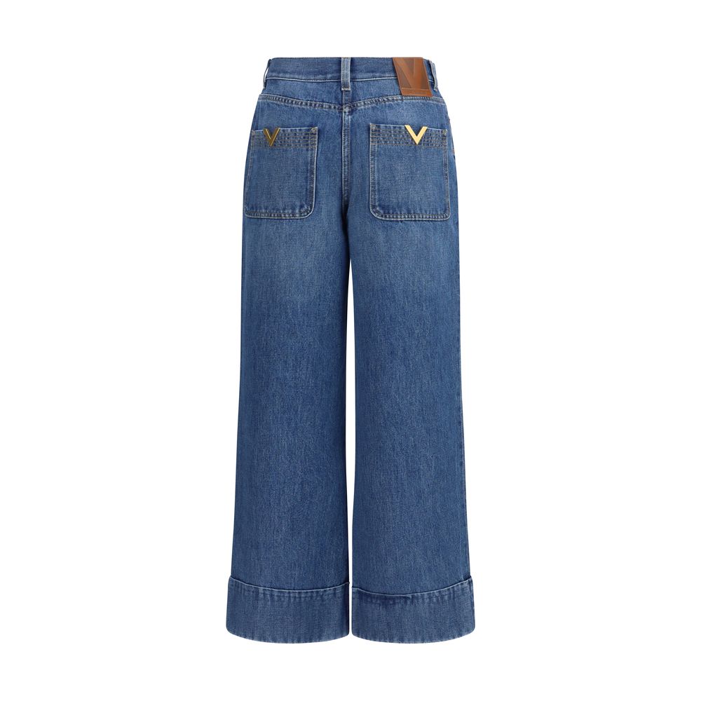 Valentino Blue Cotton Jeans Denim | Regal Royce