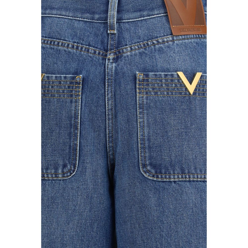 Valentino Blue Cotton Jeans Denim | Regal Royce