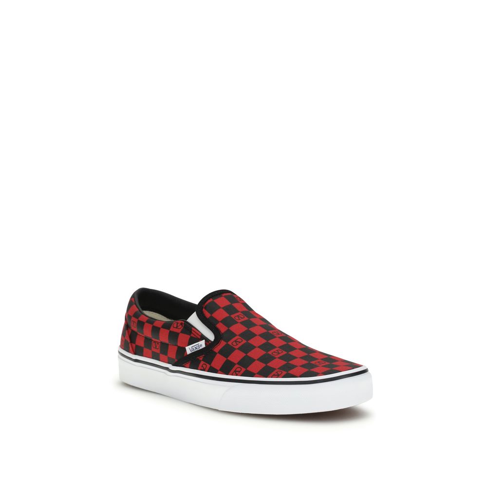 Valentino Garavani Multicolor Cotton Low Top Sneakers | Regal Royce