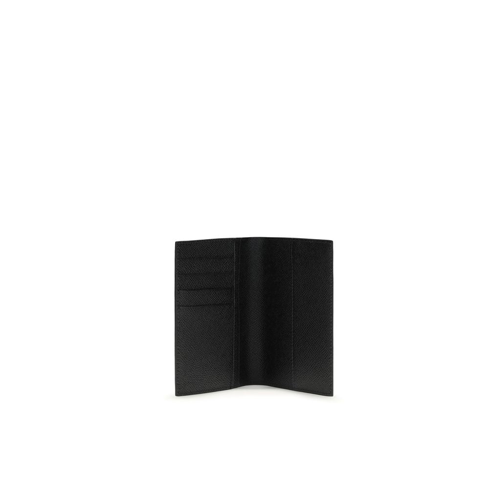 Dolce & Gabbana Black Calf Leather Bos Taurus Wallet | Regal Royce