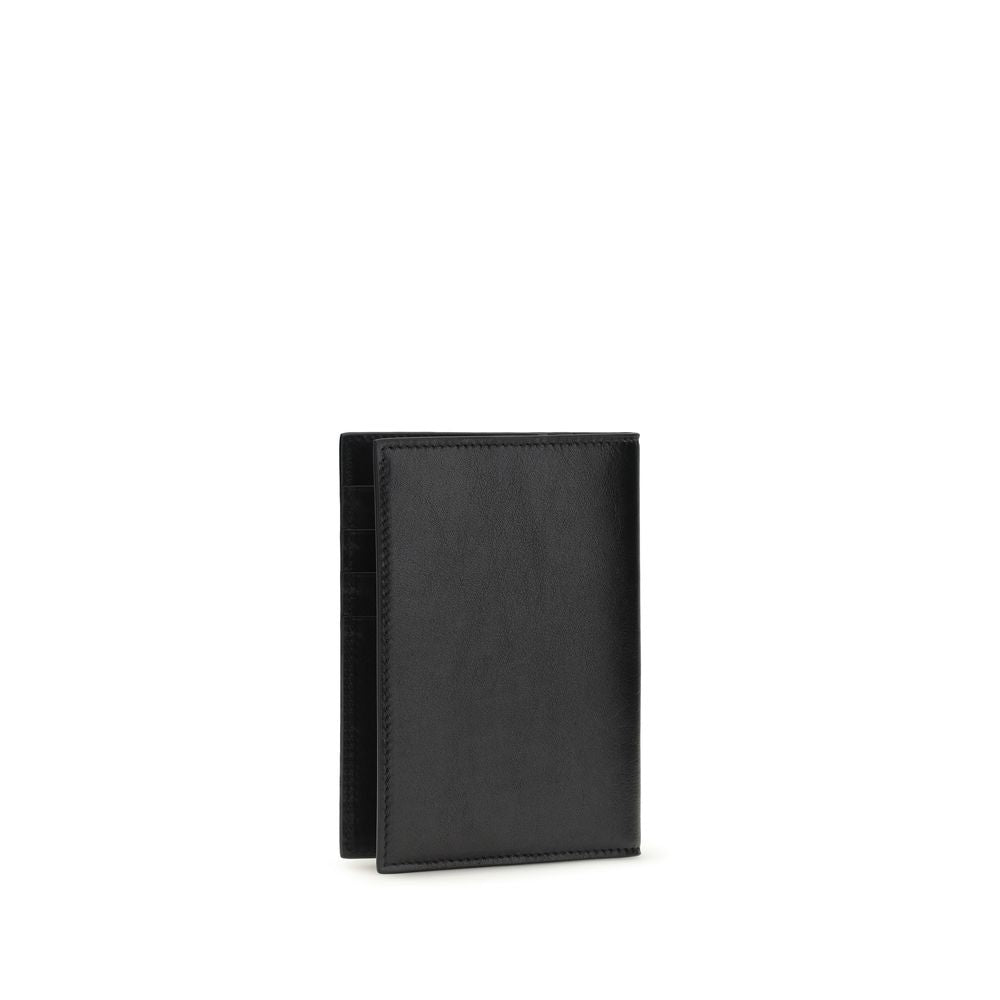 Dolce & Gabbana Black Calf Leather Bos Taurus Wallet | Regal Royce
