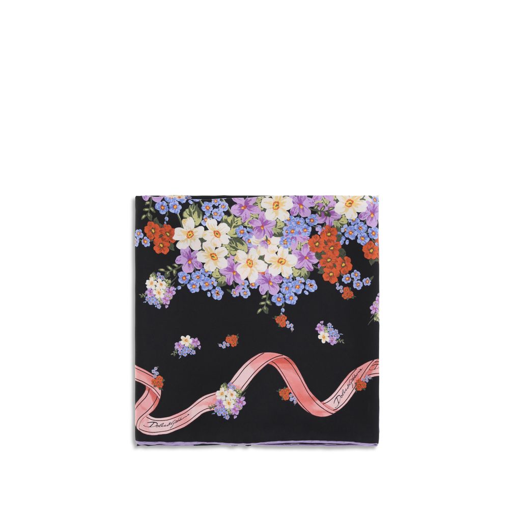 Dolce & Gabbana Multicolor Silk Scarf | Regal Royce