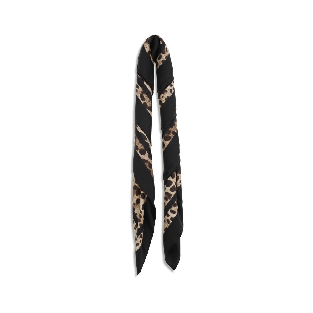 Dolce & Gabbana Multicolor Silk Scarf | Regal Royce