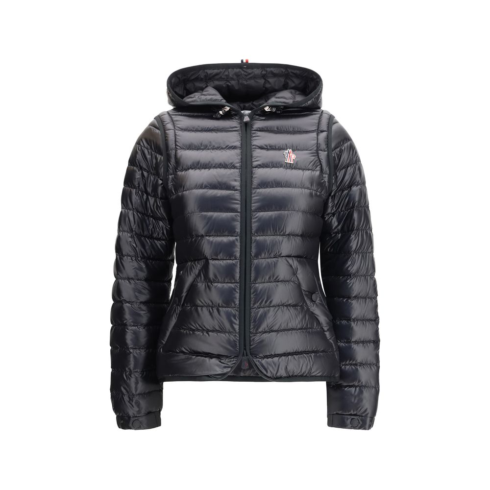 Moncler Grenoble Black Polyamide Full-Length Jacket | Regal Royce