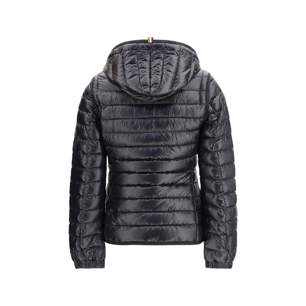 Moncler Grenoble Black Polyamide Full-Length Jacket | Regal Royce