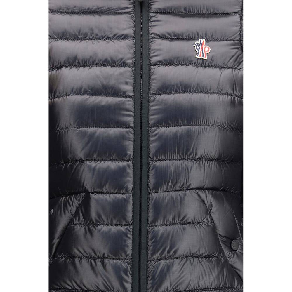 Moncler Grenoble Black Polyamide Full-Length Jacket | Regal Royce