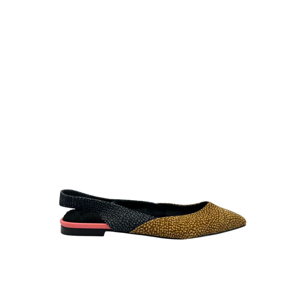 Borbonese Beige Leather Women Ballet Flat | Regal Royce