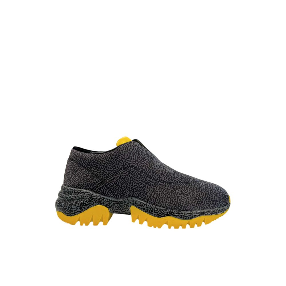 Borbonese Black Leather Women Sneaker | Regal Royce