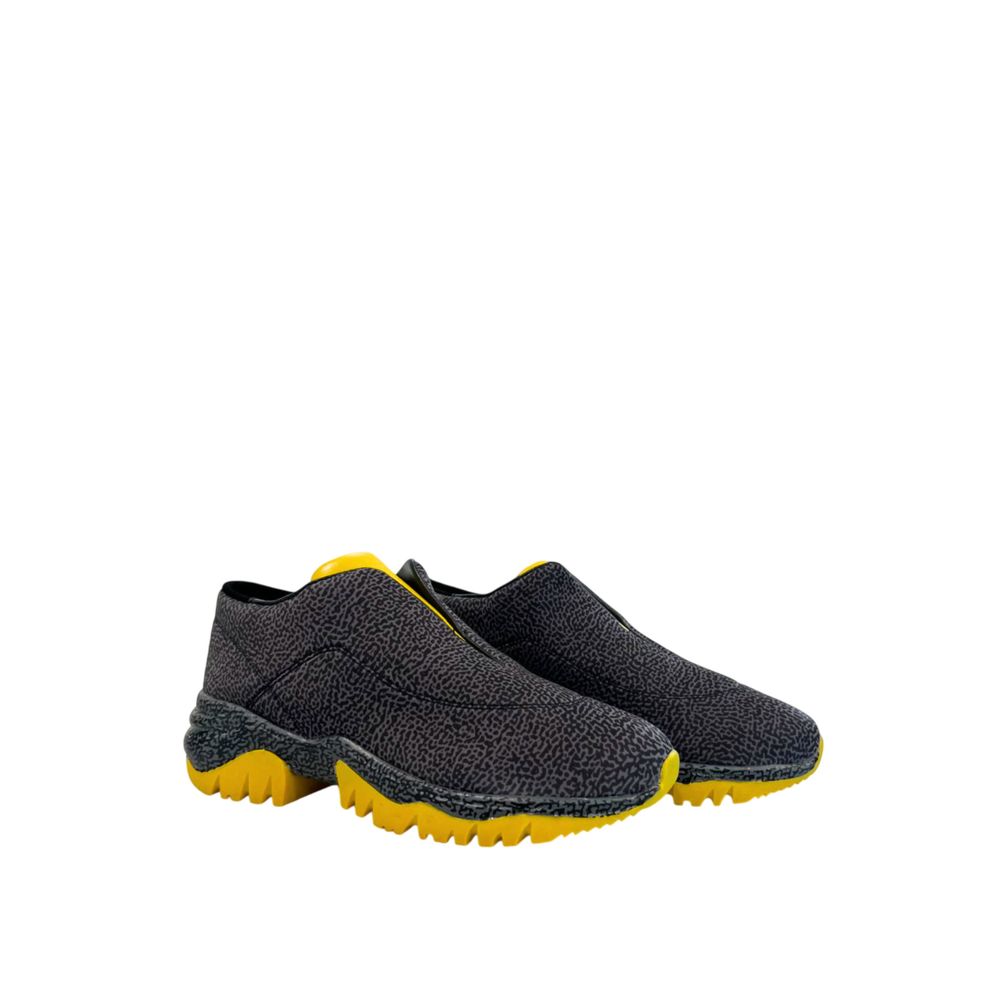 Borbonese Black Leather Women Sneaker | Regal Royce