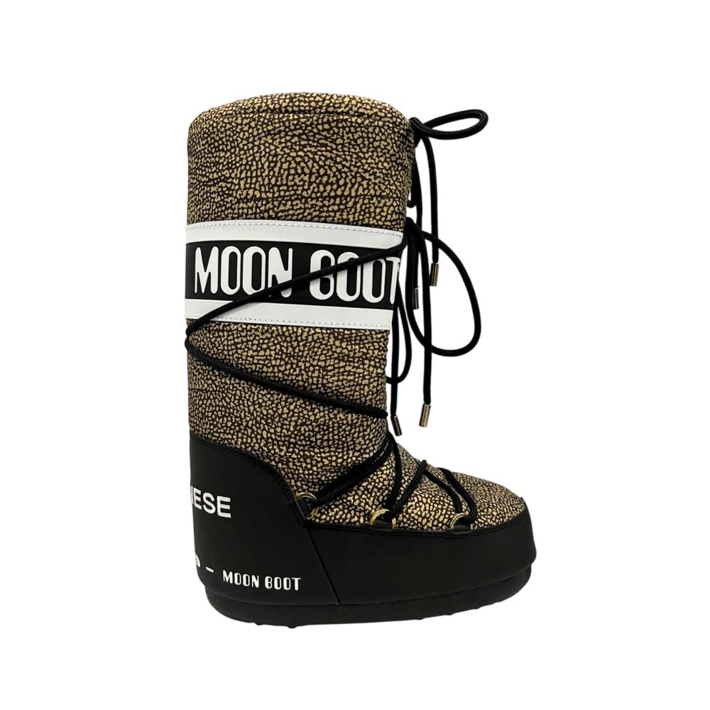 Borbonese Beige Textile Women Boot | Regal Royce